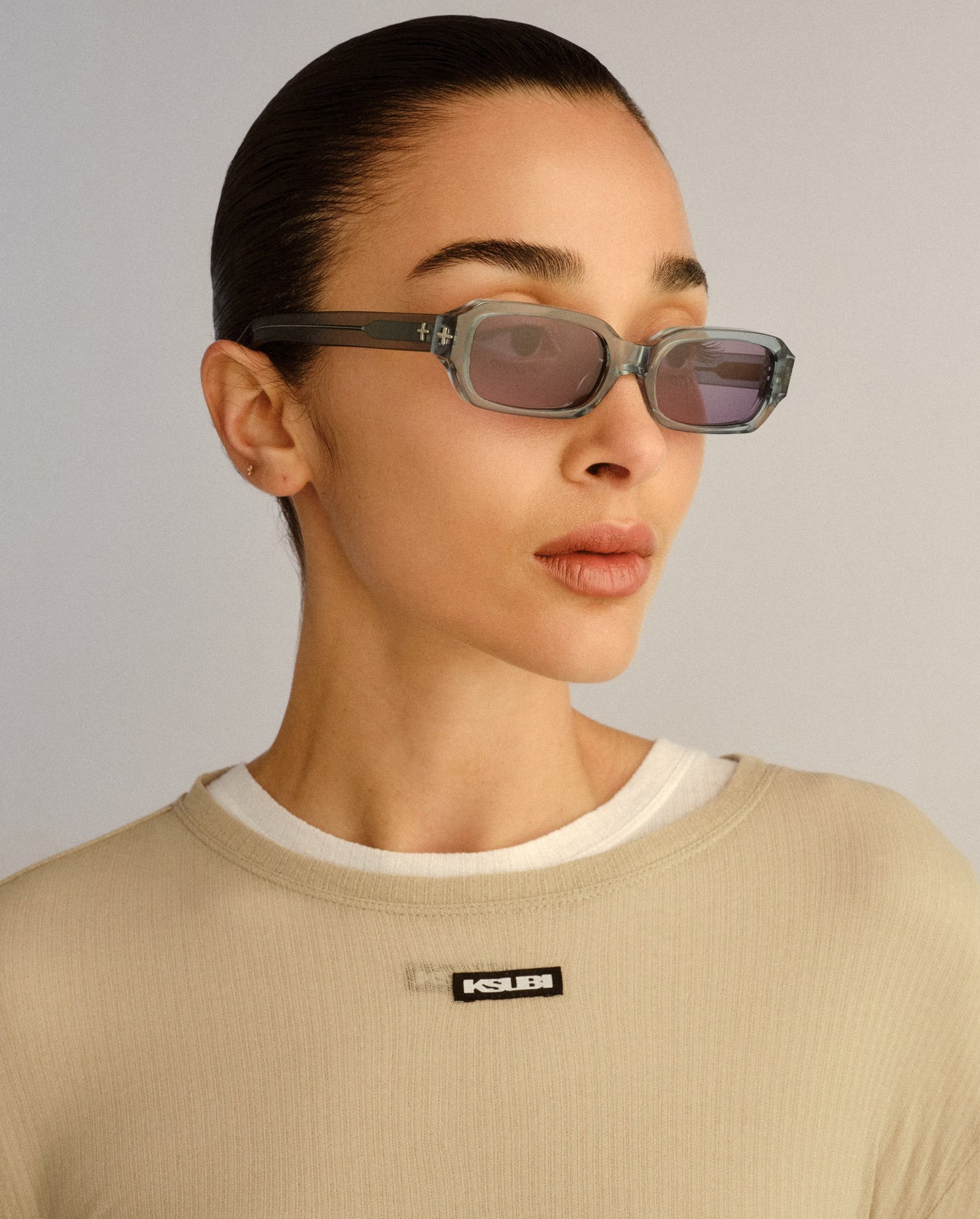 THE SEVEN SEVENS SUNGLASSES KRYSTAL DENIM
