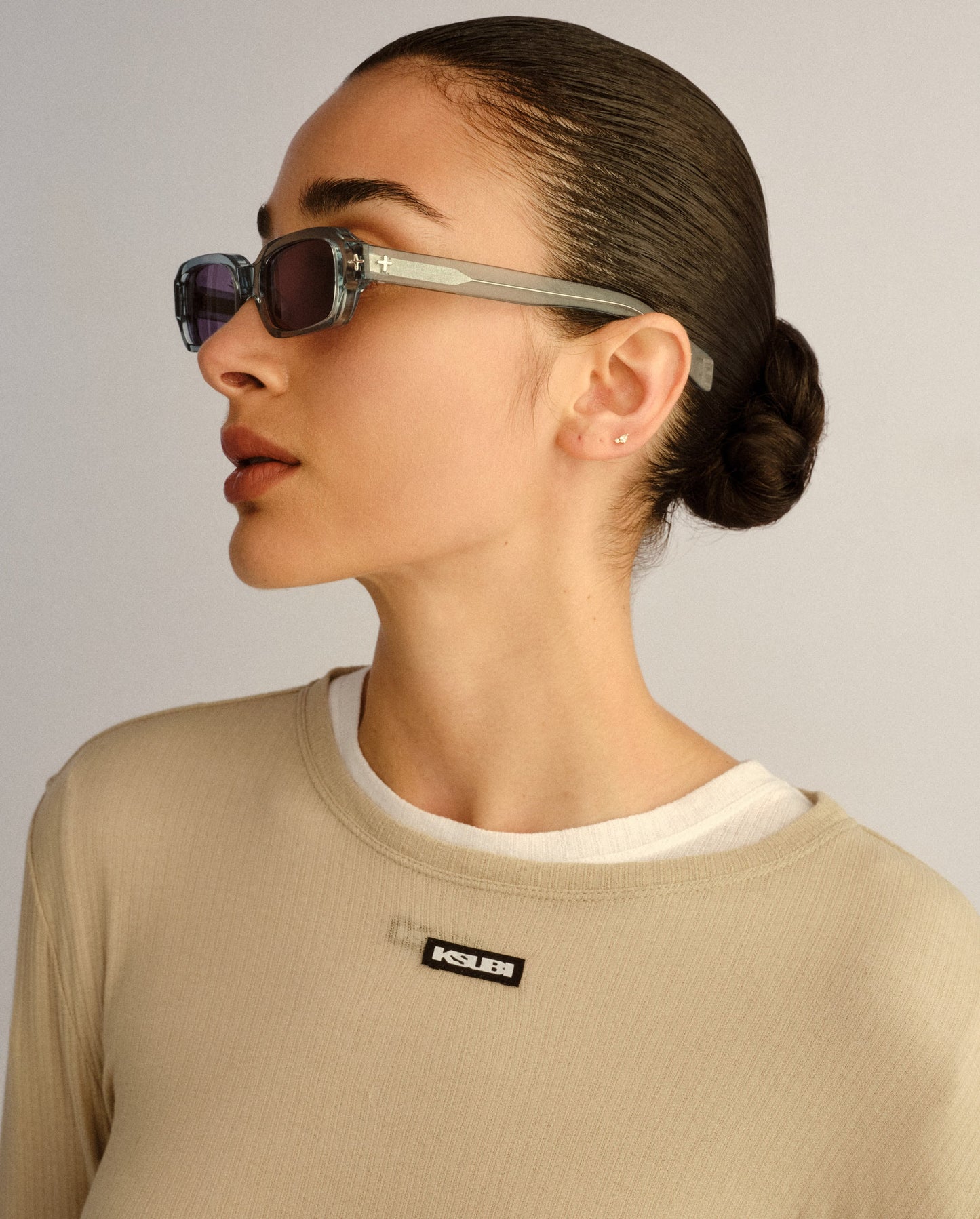 THE SEVEN SEVENS SUNGLASSES KRYSTAL DENIM