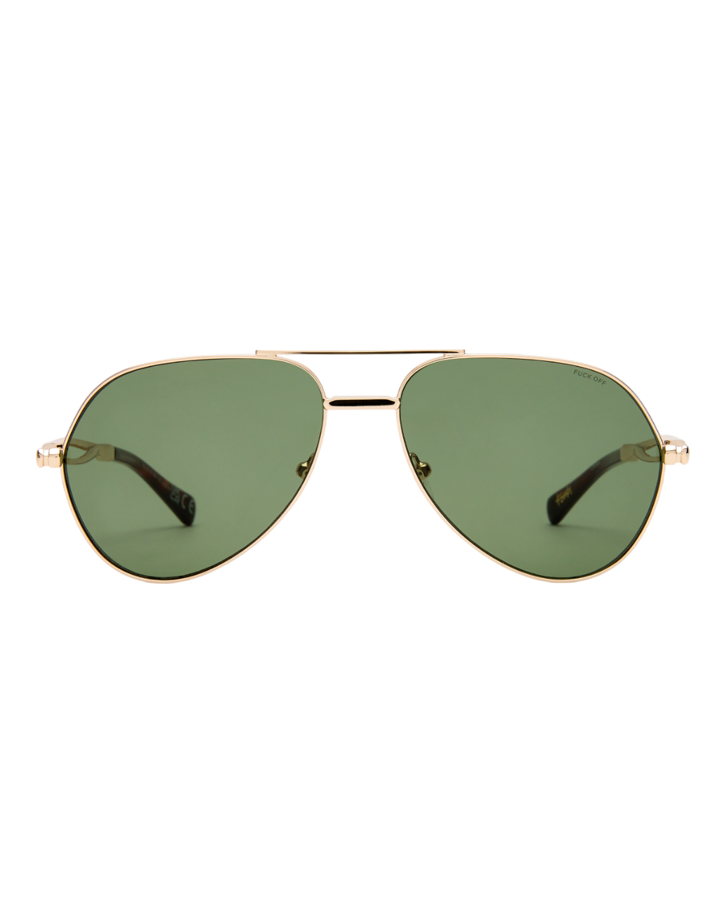 THE MONTANA SUNGLASSES GOLD GREEN