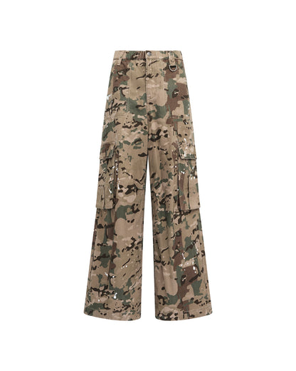 KSUPER CARGO PANT WOODLAND CAMO