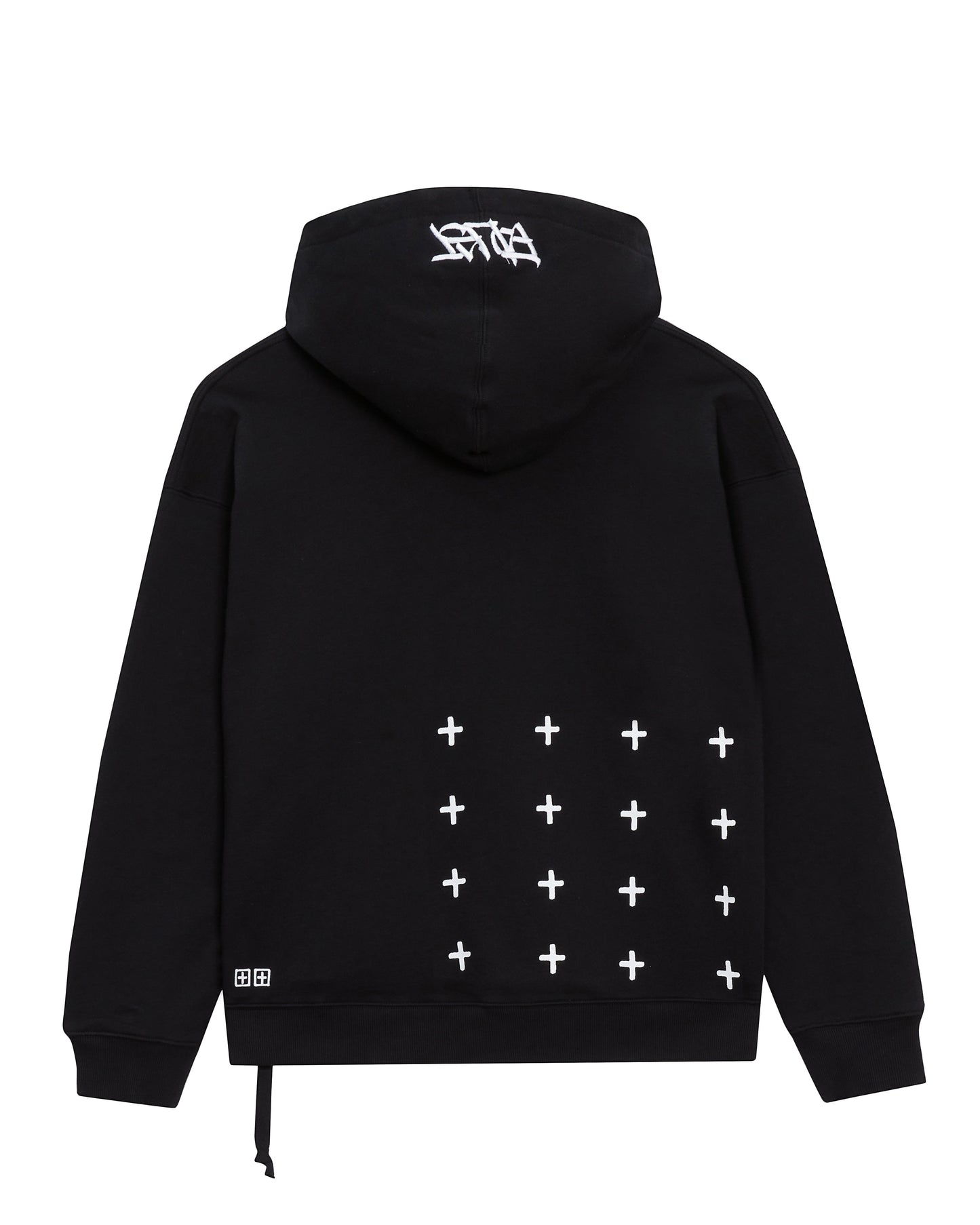 FAUST BIGGIE HOODIE JET BLACK