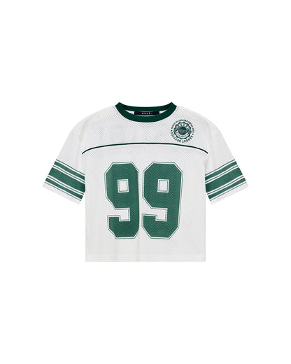 LIL ROOKIE SS JERSEY WHITE GREEN