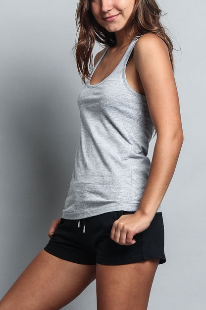 Women's Basic Solid Light Weight Tank Top (2-Pack)