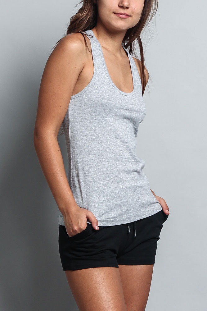 Women's Basic Solid Light Weight Tank Top (2-Pack)