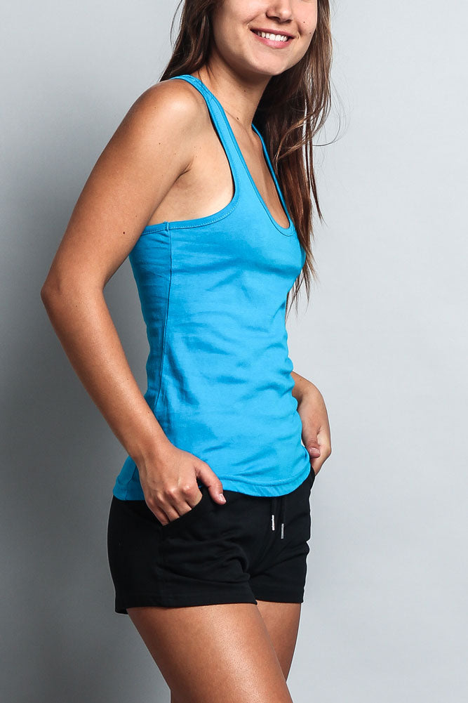 Women's Basic Solid Light Weight Tank Top (2-Pack)