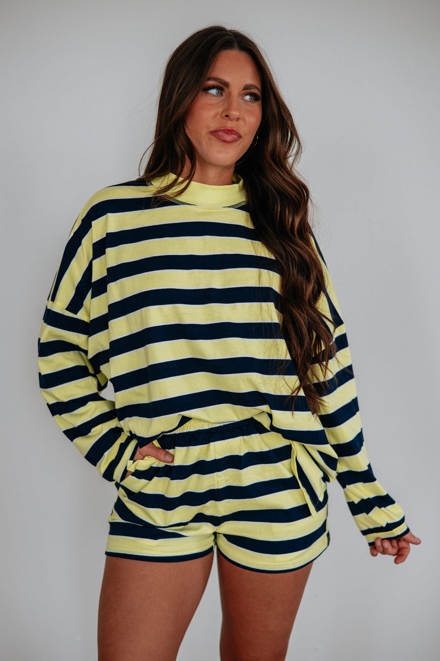 Reghan Striped Shorts