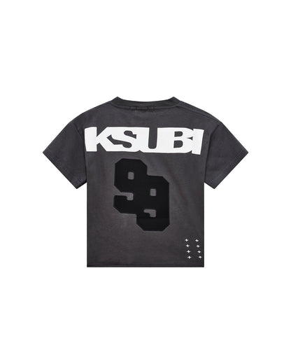 LIL RUGGED BIGGIE SS TEE BLASTED BLACK