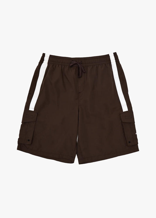 AFENDS Mens House Related - Cargo Short 21" - Coffee