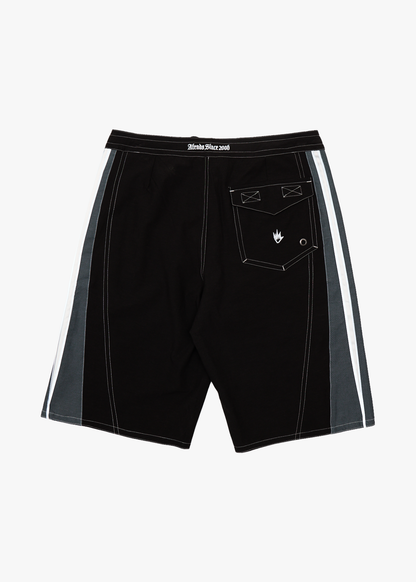AFENDS Mens Forum - Surf Related V2 Boardshort 22" - Black
