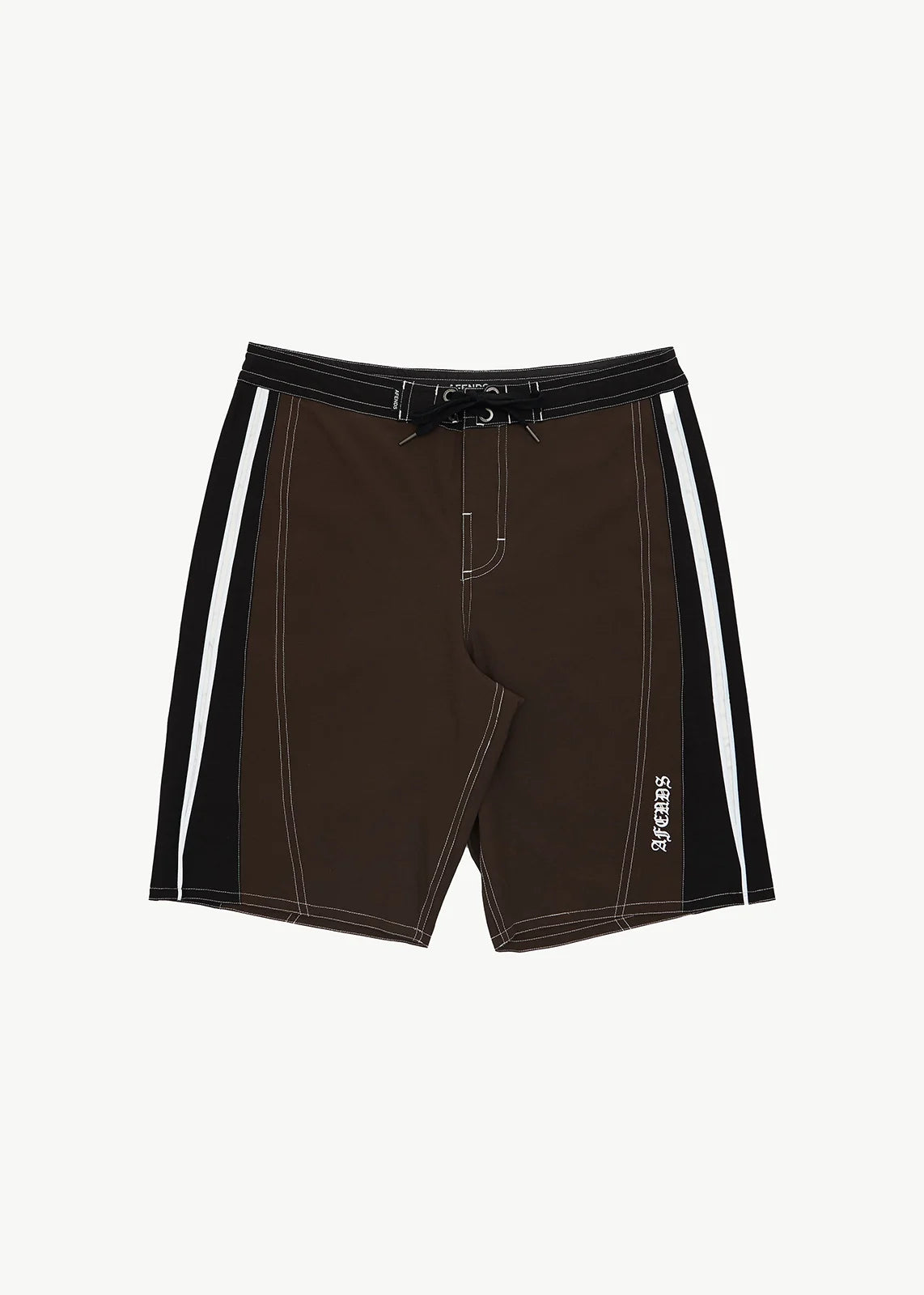 AFENDS Mens Forum - Surf Related V2 Boardshort 22" - Coffee