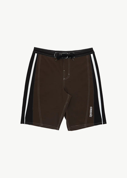 AFENDS Mens Forum - Surf Related V2 Boardshort 22" - Coffee