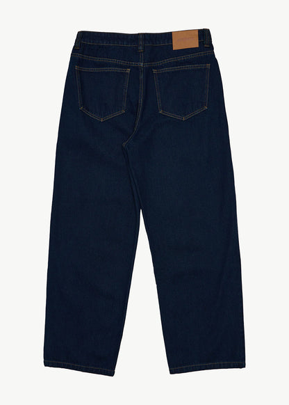 AFENDS Mens Pablo - Denim Baggy Jean - Ink