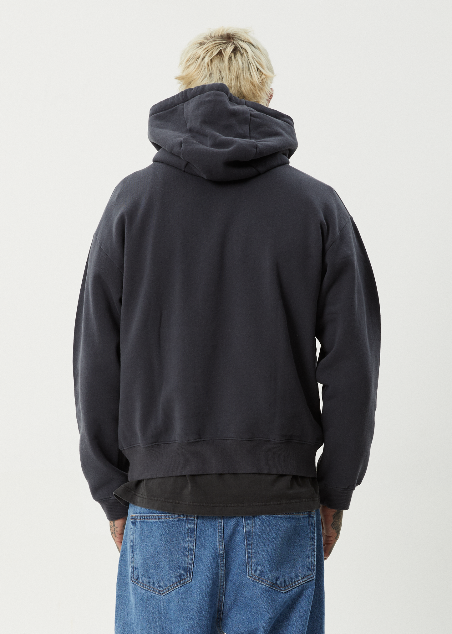 AFENDS Mens Ember - Hoodie - Charcoal