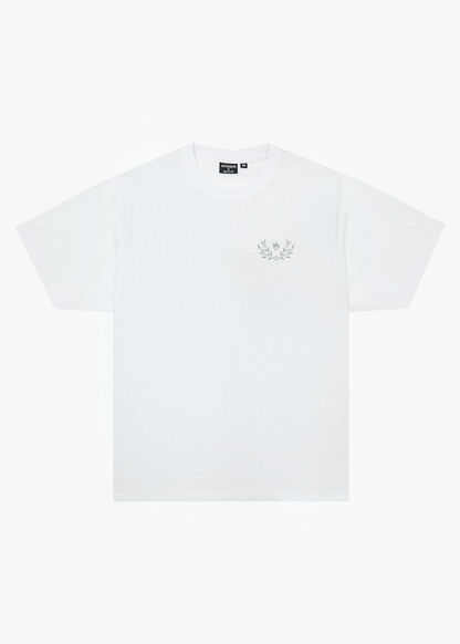 AFENDS Mens Surf Related - Boxy Tee - White