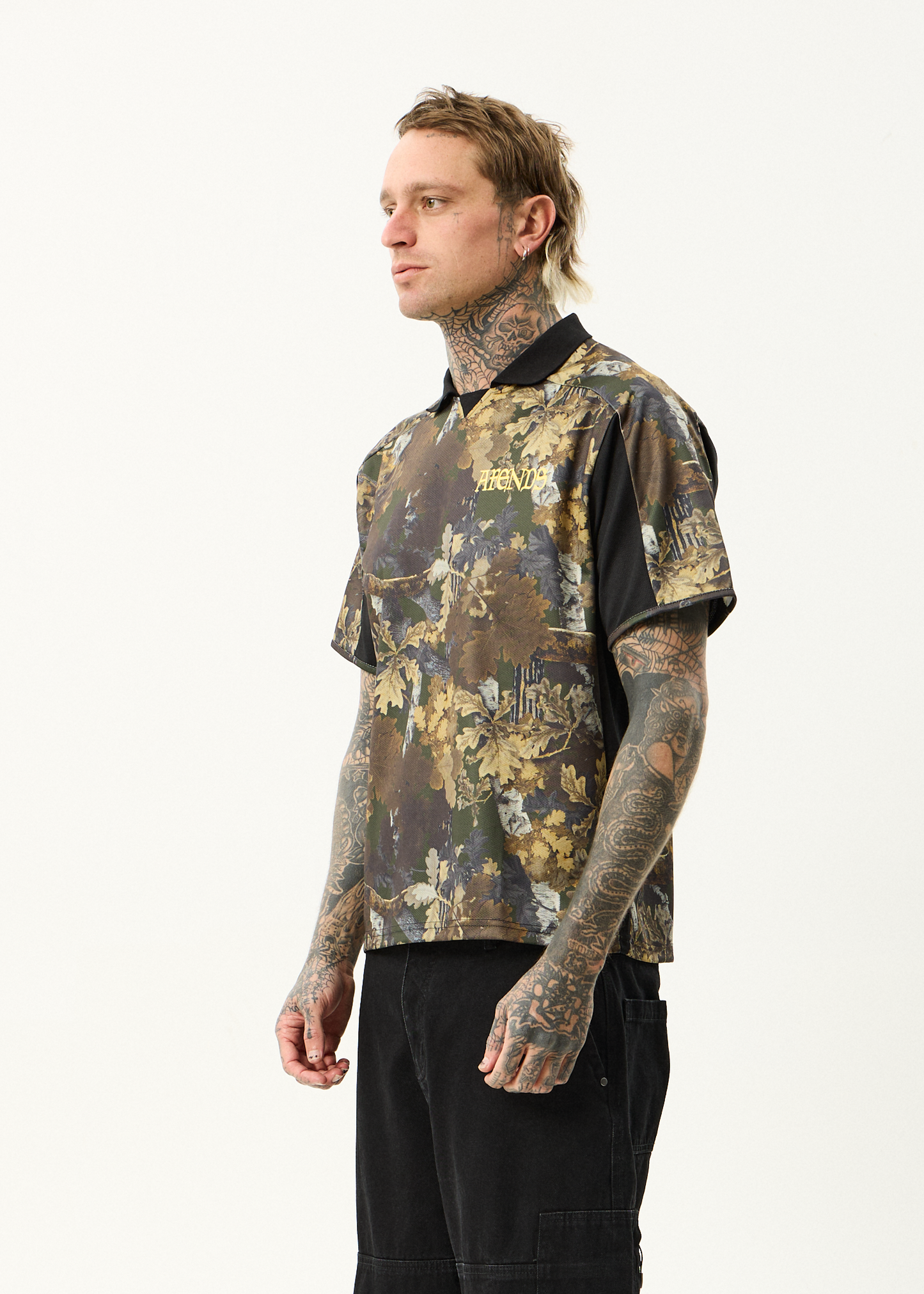AFENDS Mens Find Me - Sports Jersey - Find Me
