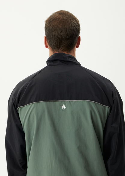 AFENDS Mens Sporting - Sports Spray Jacket - Black