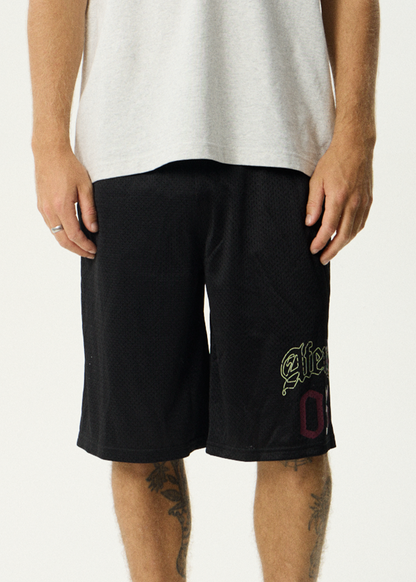 AFENDS Mens Zero Six - Basketball Short 22" - Black