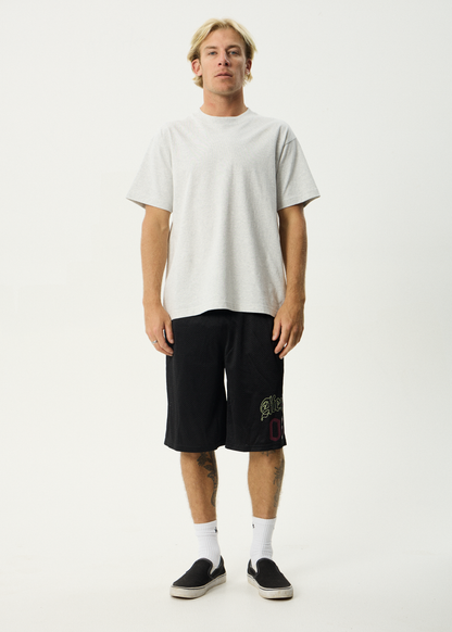 AFENDS Mens Zero Six - Basketball Short 22" - Black