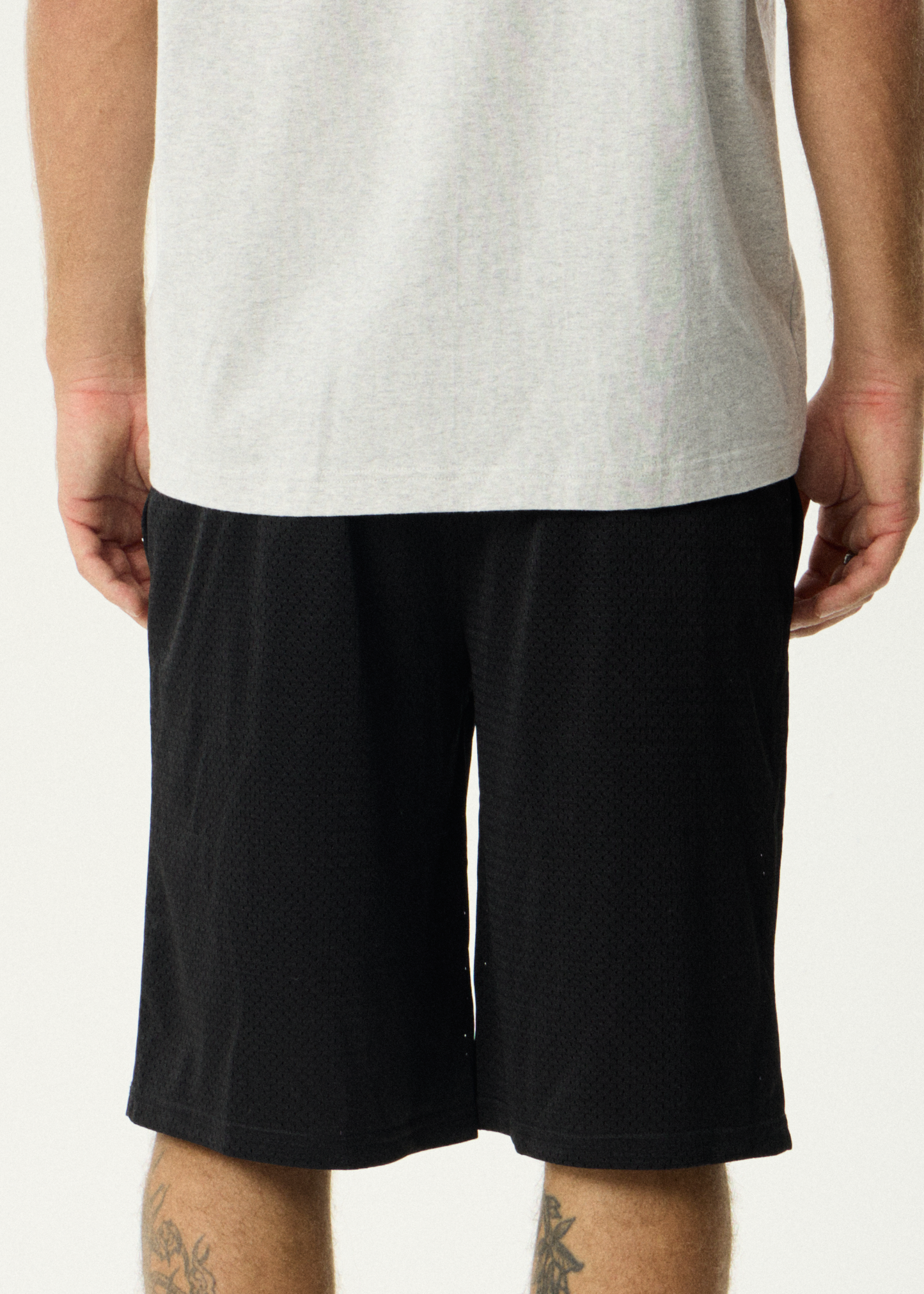 AFENDS Mens Zero Six - Basketball Short 22" - Black
