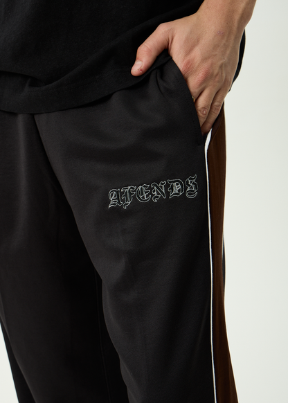 AFENDS Mens Machine -  Track Pant - Black