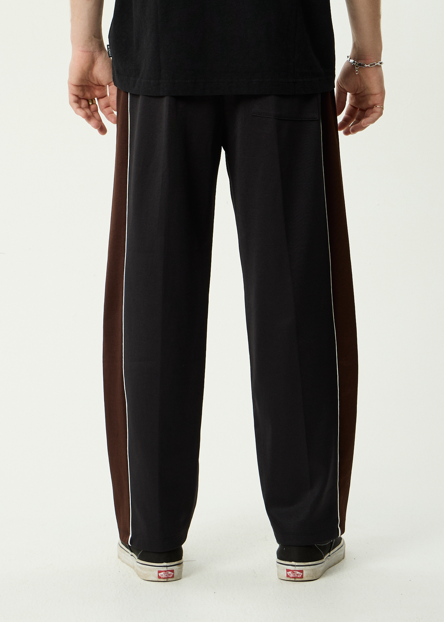 AFENDS Mens Machine -  Track Pant - Black