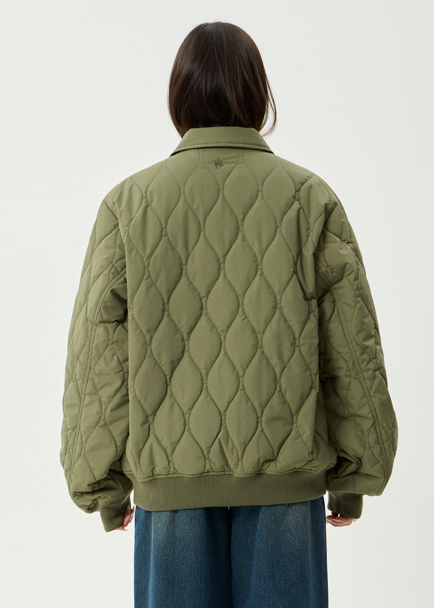 AFENDS Mens Mellross - Bomber Jacket - Military