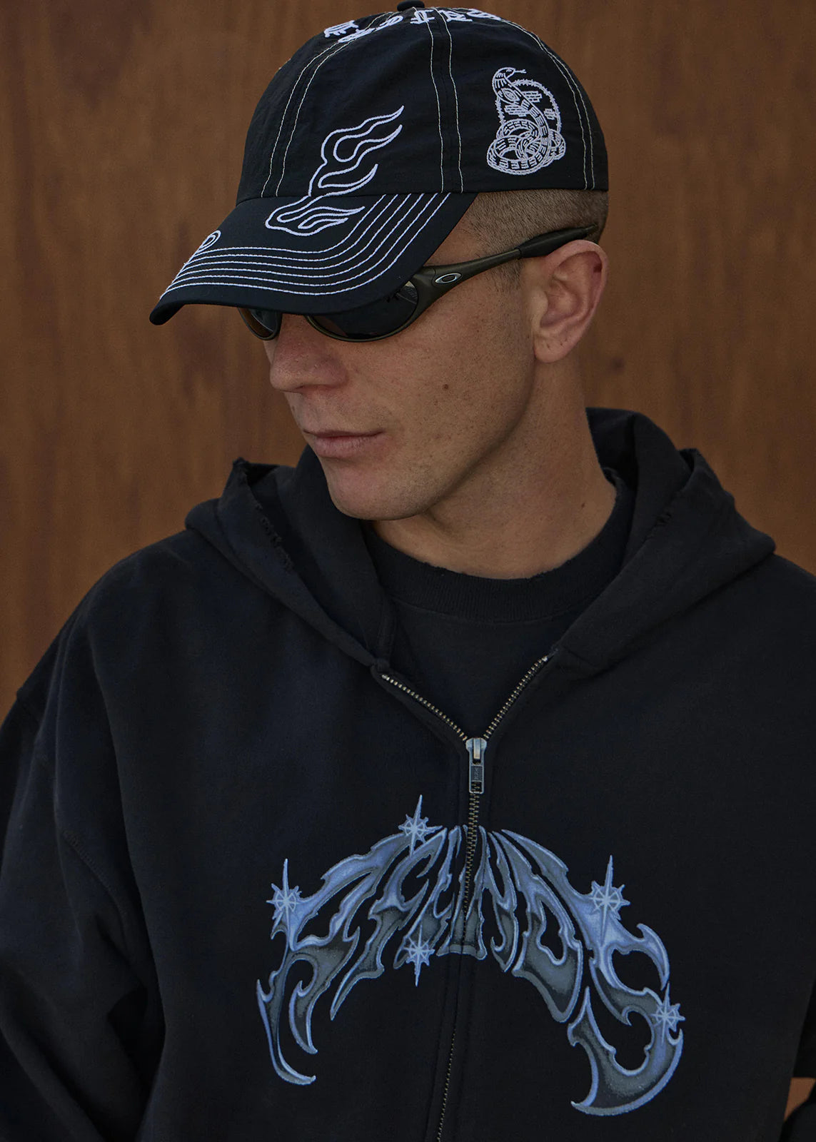 AFENDS Unisex Motor - Six Panel Cap - Black