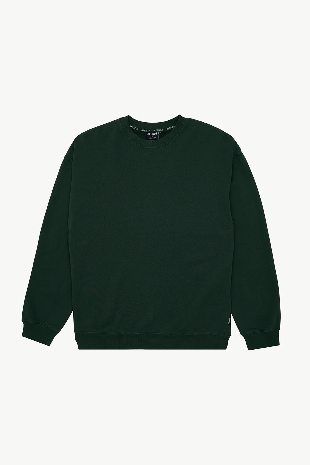 AFENDS Mens Genesis - Crew Neck - Washed Pine