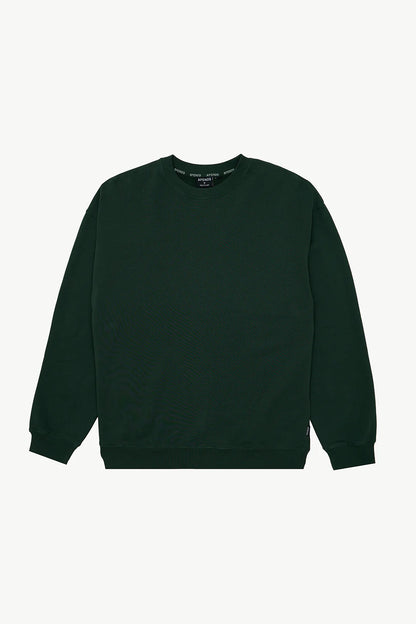 AFENDS Mens Genesis - Crew Neck - Washed Pine