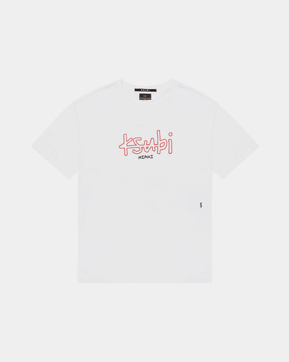 MIAMI 4X4 BIGGIE SS TEE TRU WHITE