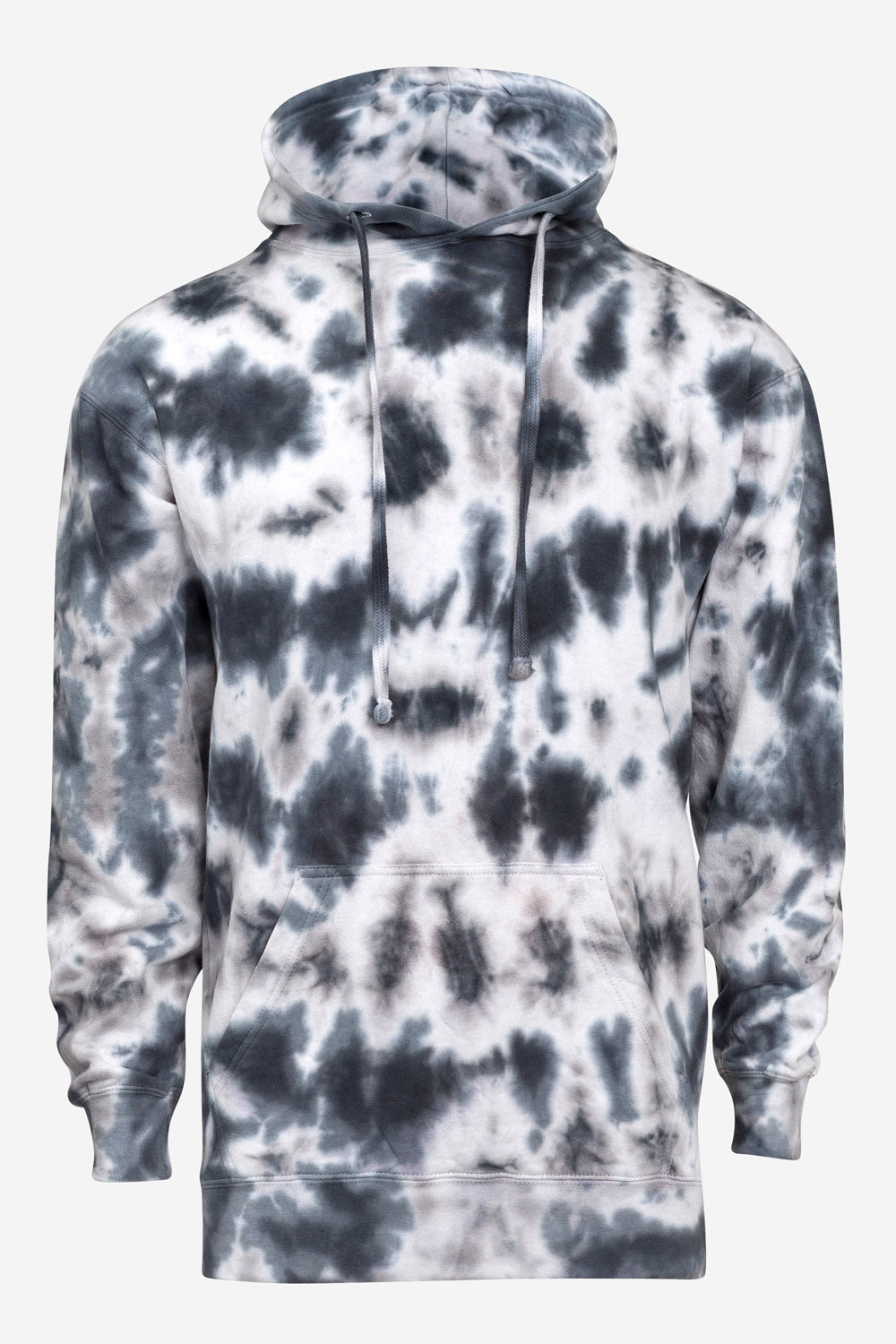 Mineral Wash Tie-Dye Pullover Hoodie