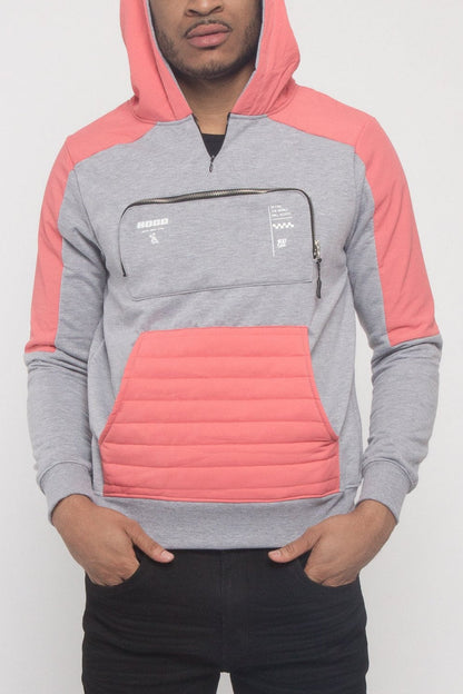 Fleece Kangaroo Pocket Hoodie