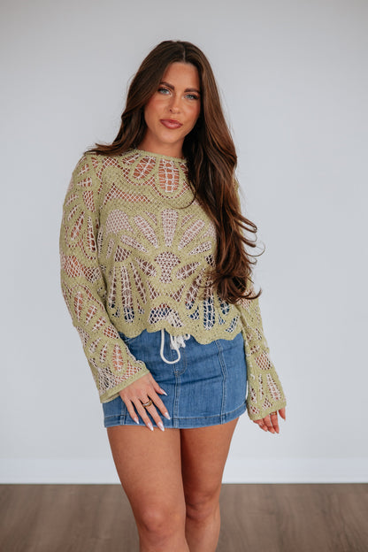 Renlee Mica Denim Skirt