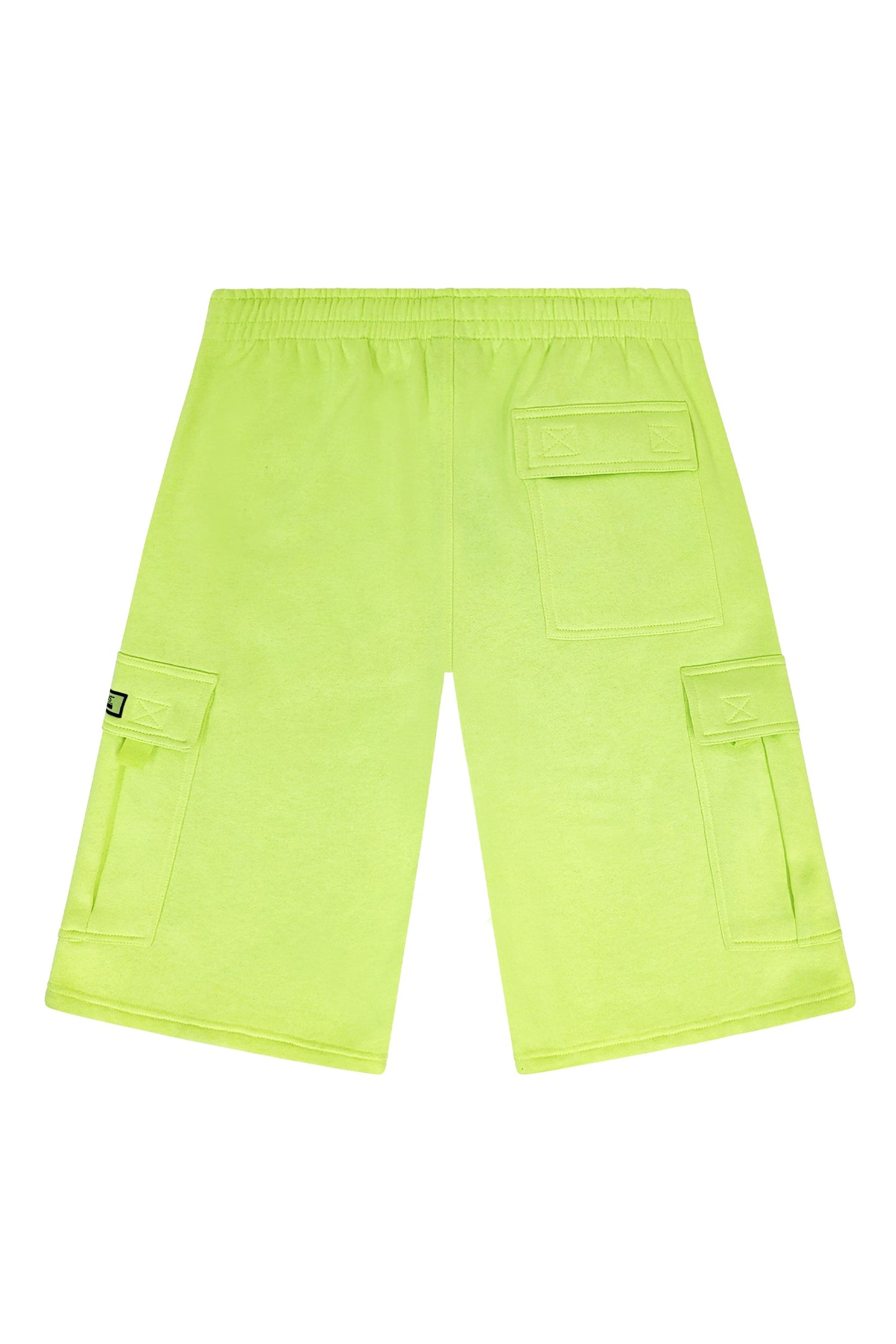 RESTRICT Baggy Fit Cargo Fleece Shorts