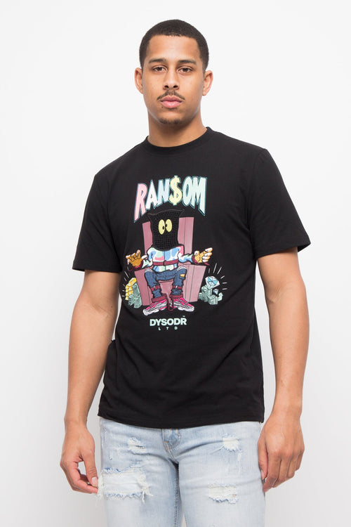 Ransom Bedazzled Crystal T-Shirt