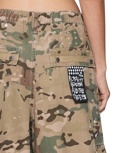 KSUPER CARGO PANT WOODLAND CAMO