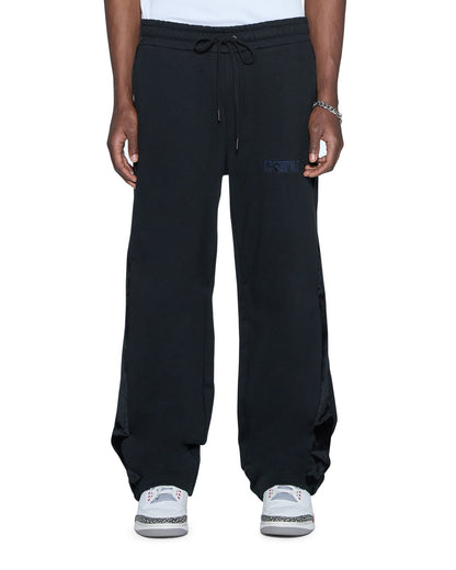 4X4 LUXE SYNTHESIS TRAK PANT COBALT BLACK