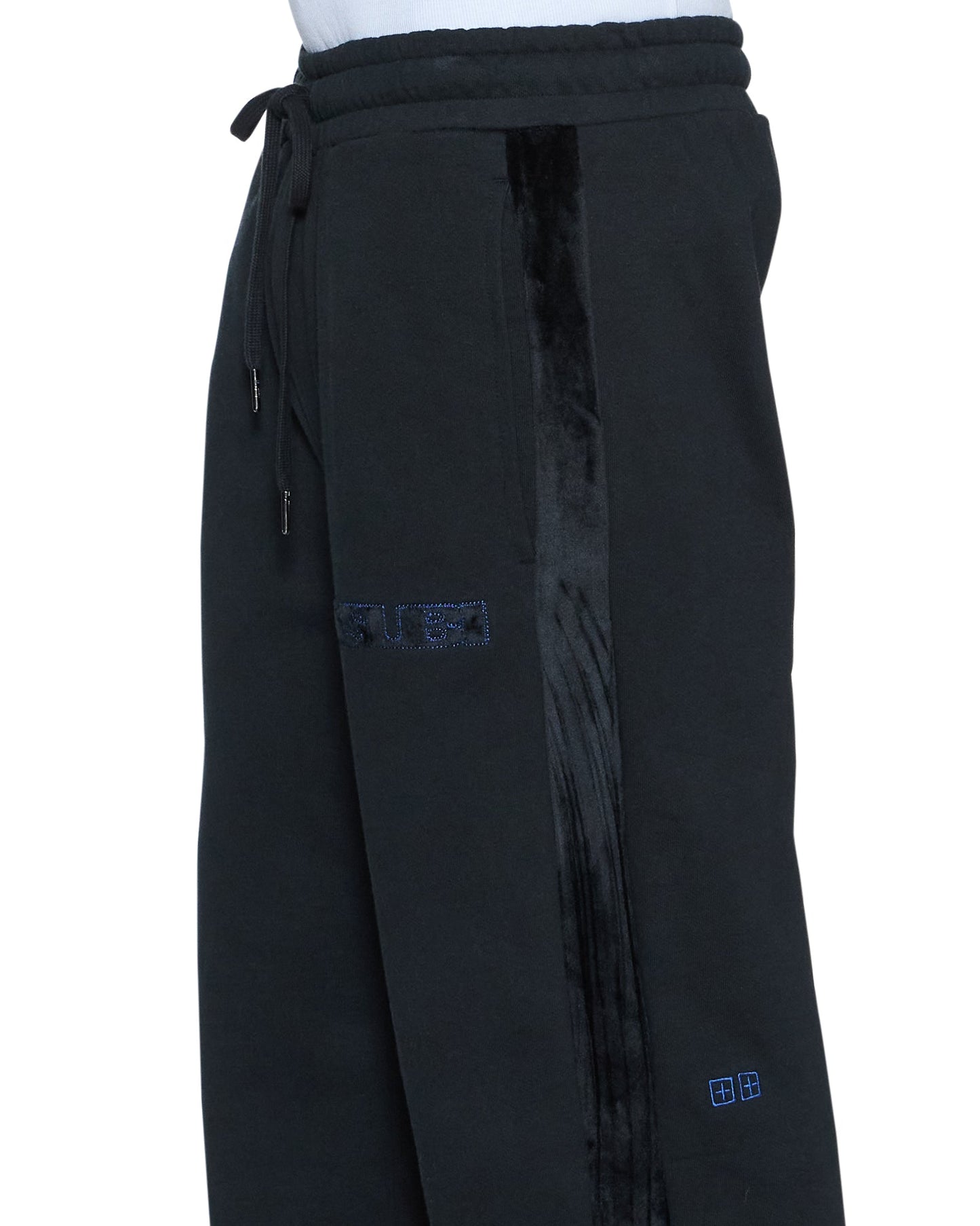 4X4 LUXE SYNTHESIS TRAK PANT COBALT BLACK