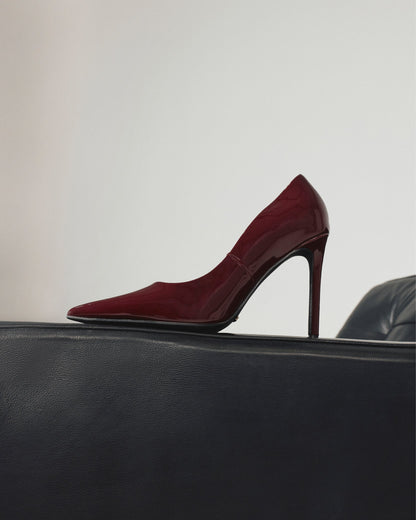 EMERIC - DARK CHERRY PATENT