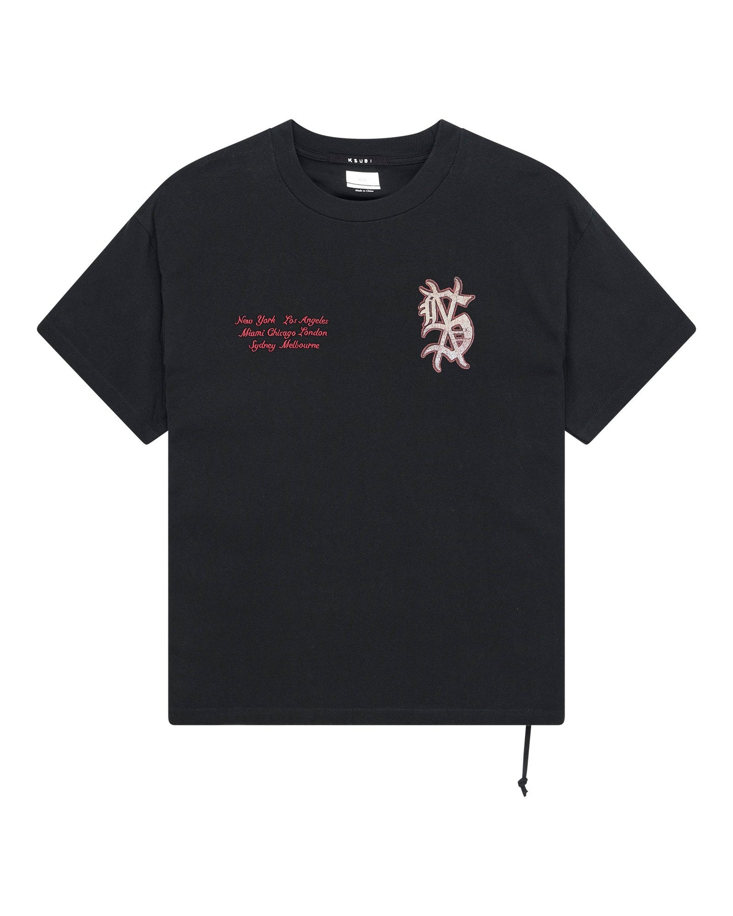 PLAYOFF EKCESS SS TEE JET BLACK