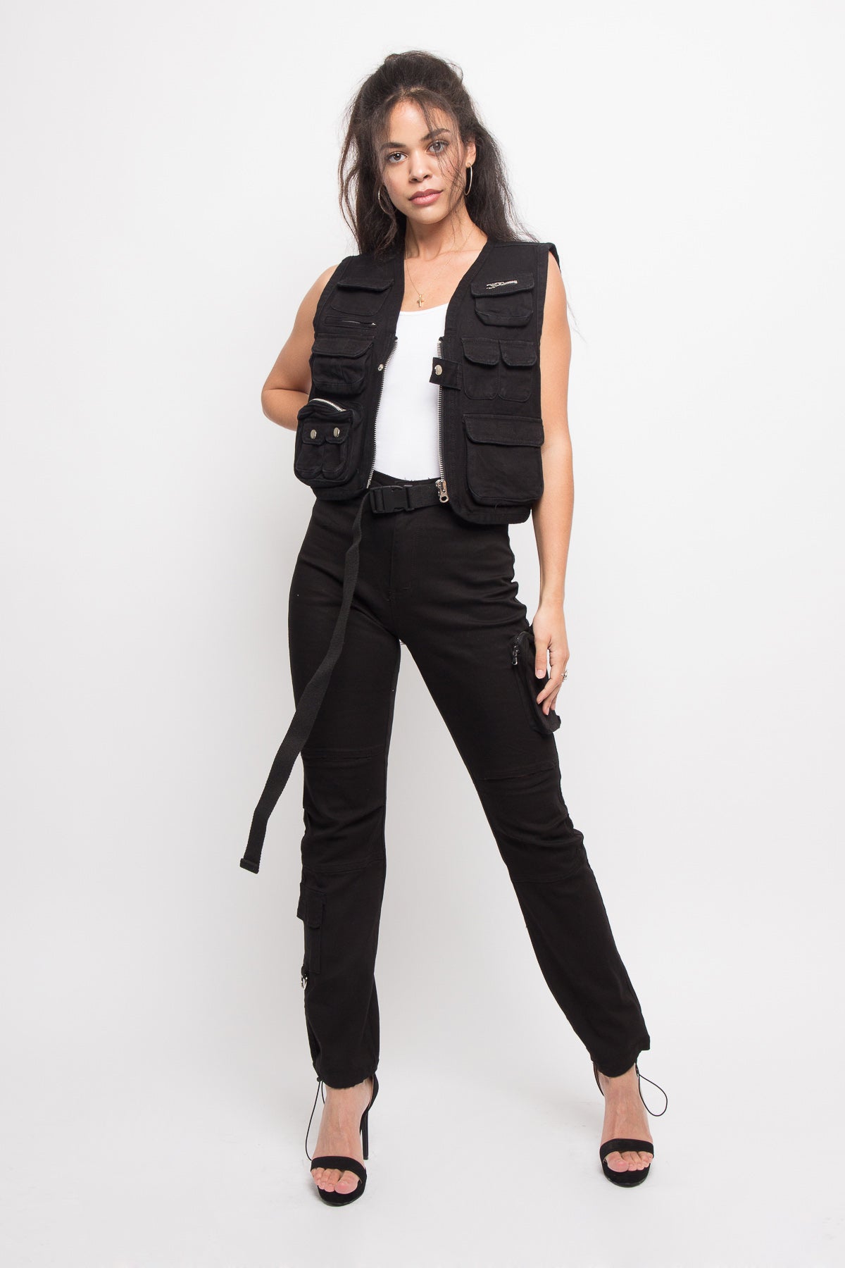 Utility Zipper Pocket Vest