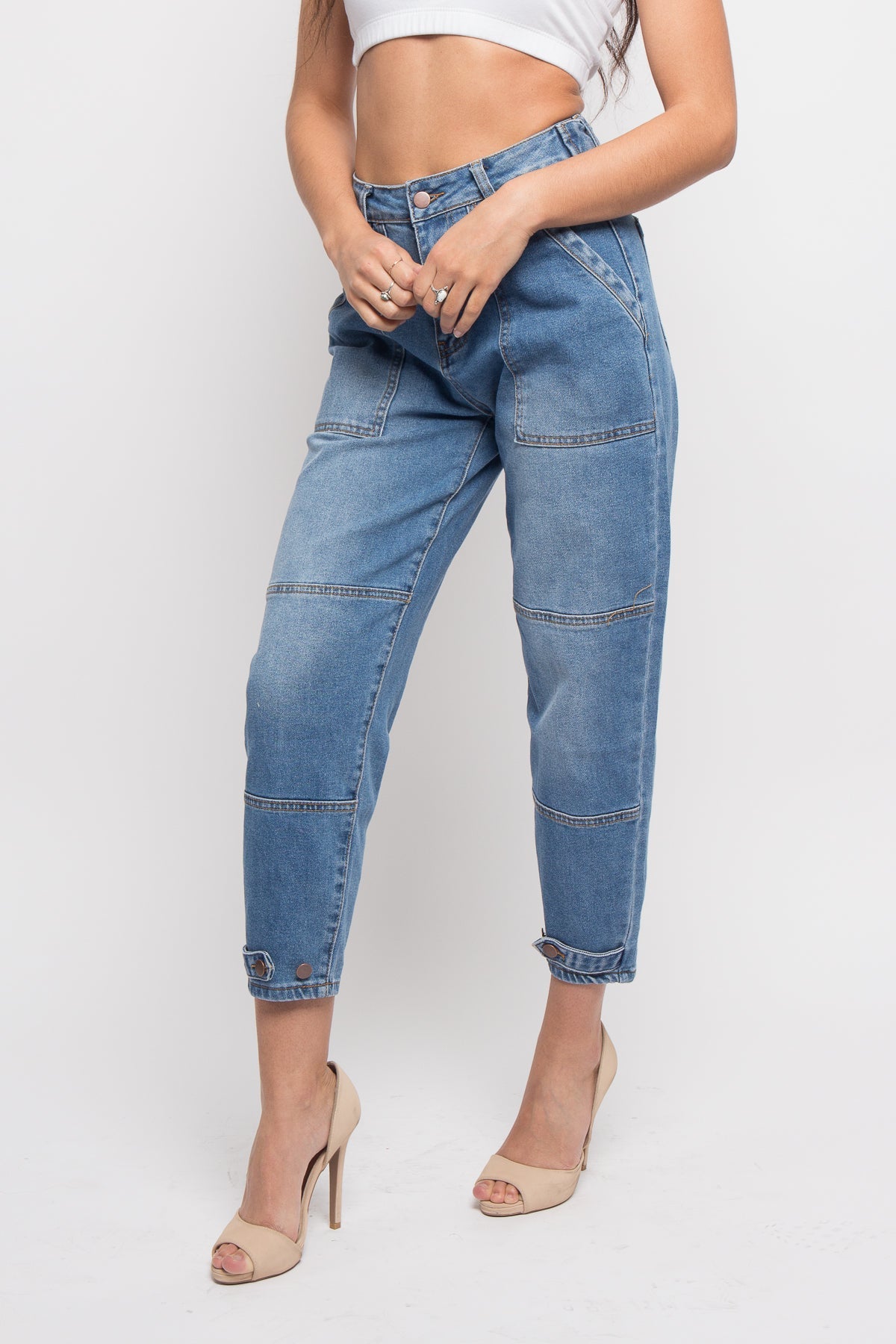 High Rise Slouchy Jeans