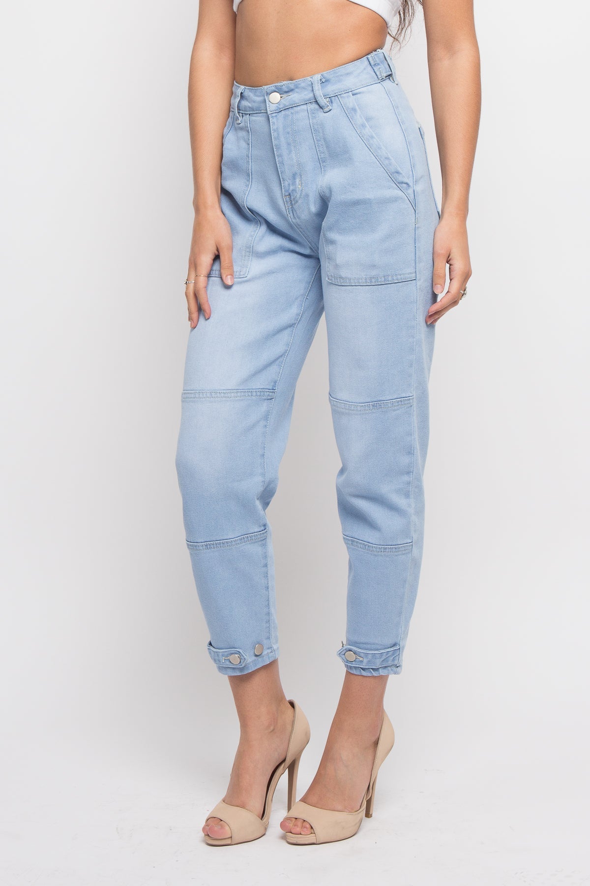 High Rise Slouchy Jeans