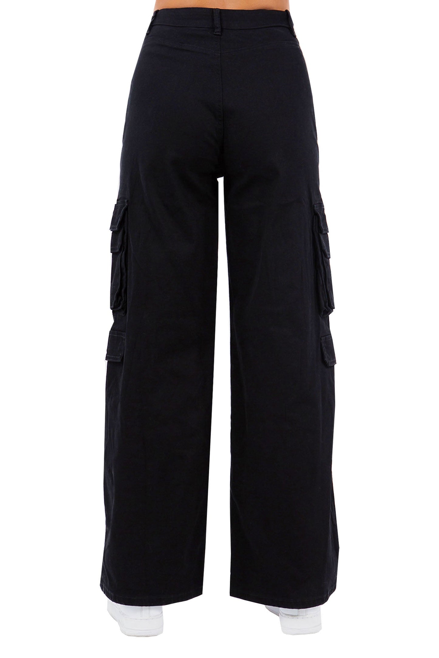 Women's Essential High Waist Multi Pocket Cargo Pants
