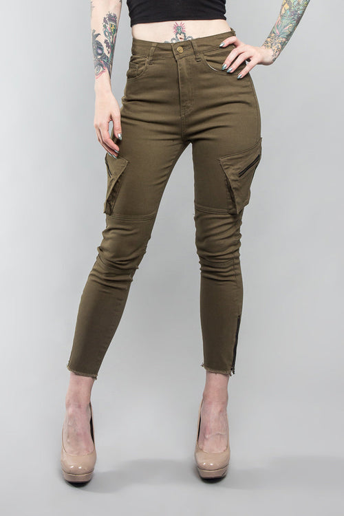 Skinny Cargo Pants