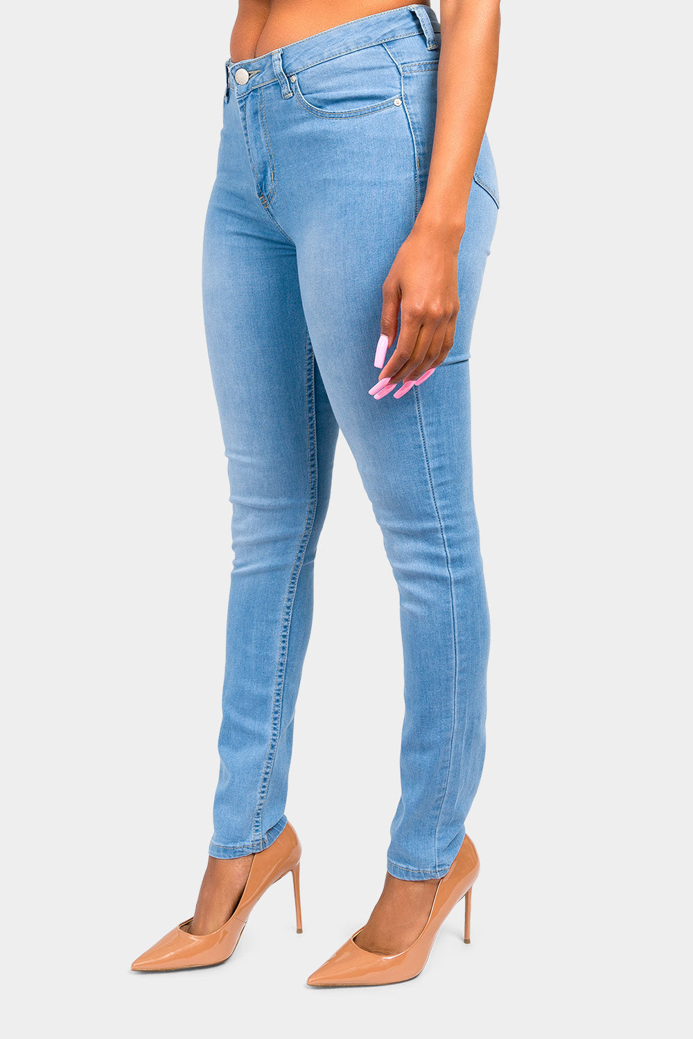 Essential High Rise Stretch Skinny Jeans