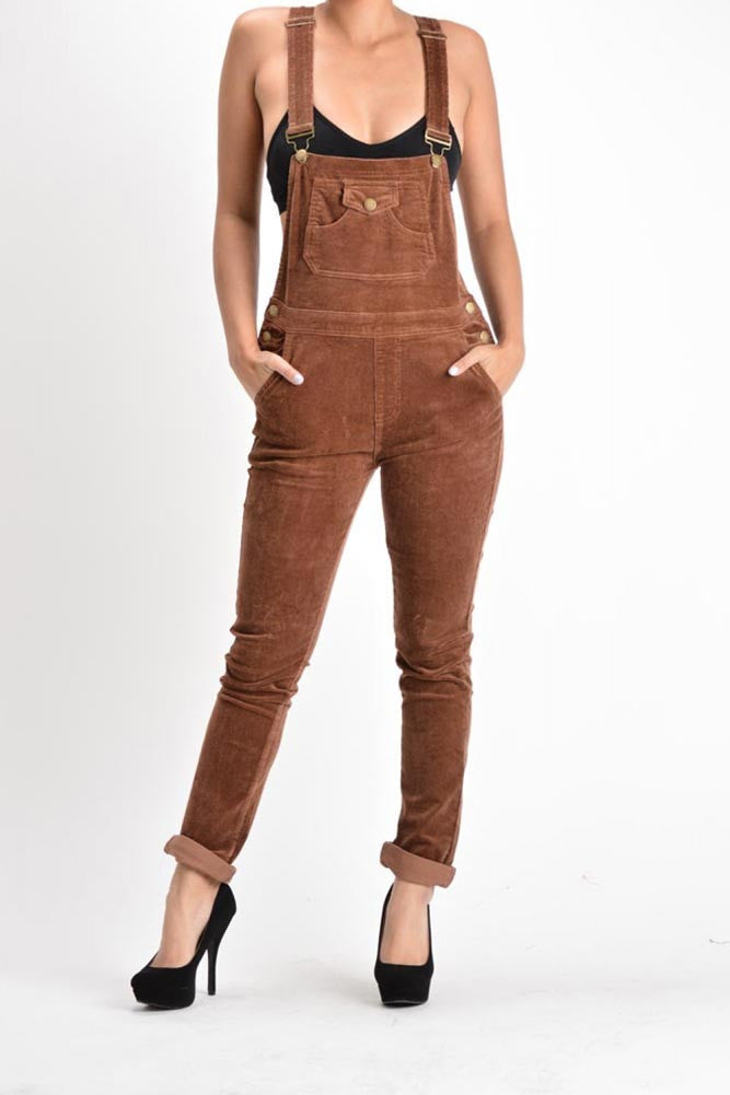 Women's Corduroy Overalls