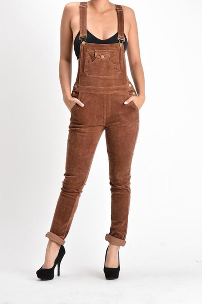 Women's Corduroy Overalls