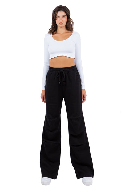 Women's Essential Wide Fit Fleece Sweat Pants