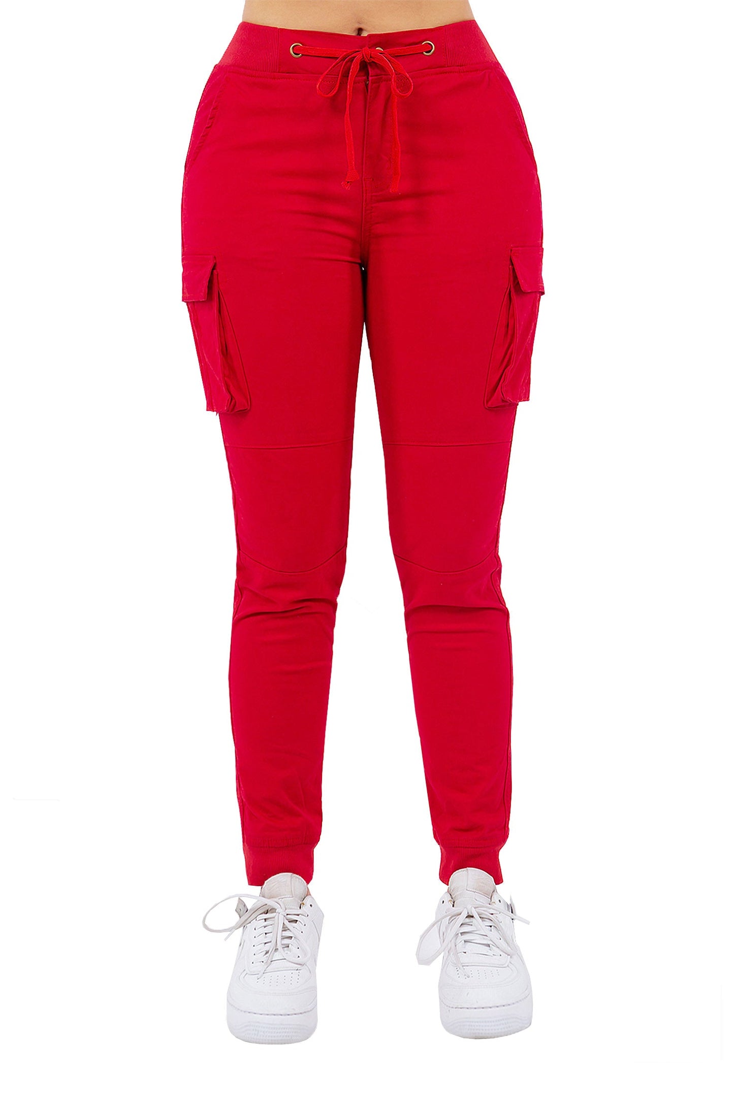 Women's Essential Colored Cargo Joggers (New Colorway)